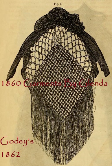 godey's 1862 headdress