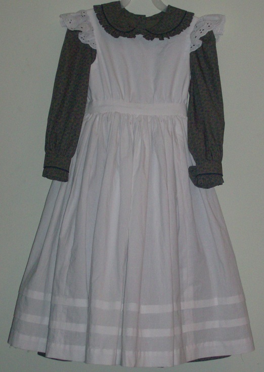 Hellen Keller - The dress the 7 year old model wore for the making of this Helen Keller statute was made by me (Glenda Schroeder) in July 2005. Signal Mountain, Tennessee