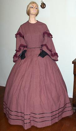 Civil War Era ladies dresses