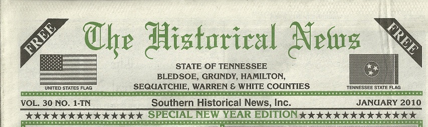 McEntire Cabin In "The Historical News"