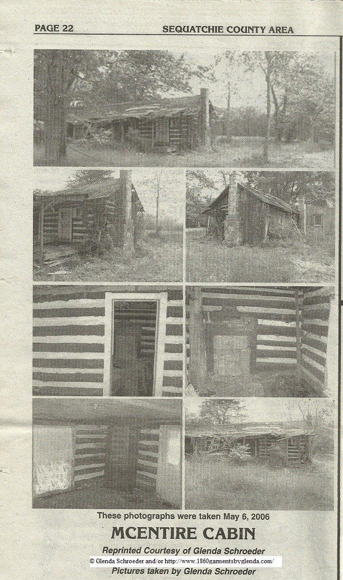 McEntire Cabin Sequatchie County, Tennessee, TN