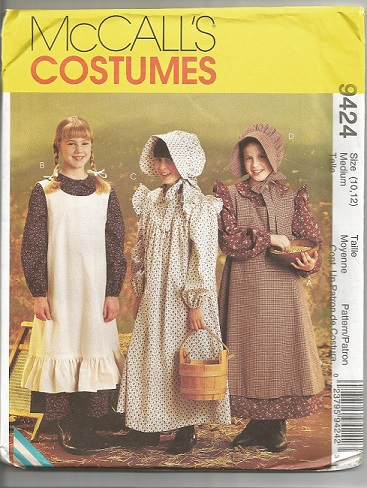 Mid 1800s Day or play dress. McCall's 9424