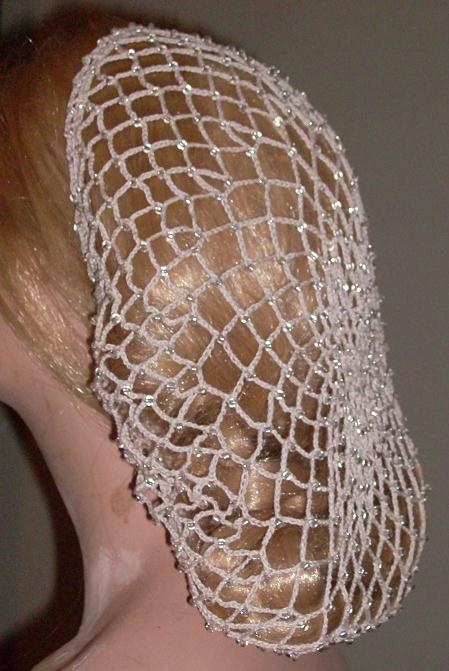Snood reproduction from Peterson's Magazine 1857
