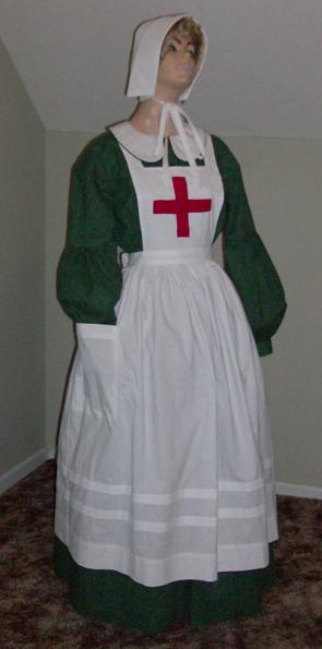 Clara Barton Nurse's Costume